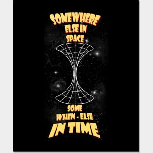Through the wormhole Posters and Art